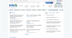 Desktop Screenshot of infoq.com